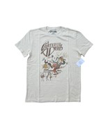 Lucky Brand Mens Off-White Beige Grateful Dead Jester Classic Rock Band ... - $33.24