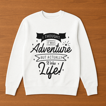 Don’t Think about it, Do it Men’s Crewneck Sweater - $34.99