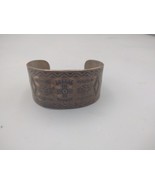Vintage Bell Trading Post Copper Cuff Bracelet 6.25&quot; Thunderbird Stamped - $317.26 MXN