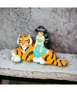 Disney Mattel 1992 Aladdin Princess Jasmine Sitting On Tiger Rajah Figur... - £4.31 GBP