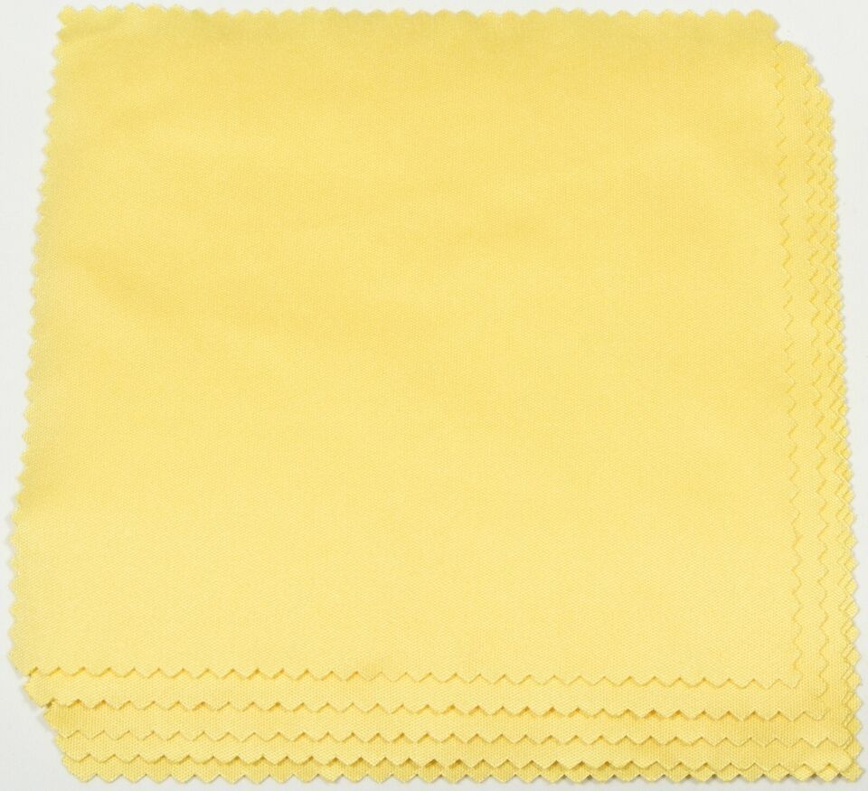 5PCs Microfiber Yellow Cleaning Cloth Wipes /Eyeglass Sunglasses Phone C... - $4.95
