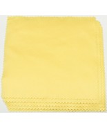 5PCs Microfiber Yellow Cleaning Cloth Wipes /Eyeglass Sunglasses Phone C... - $93.53 MXN