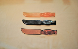 Vintage, NEW, OLD STOCK Glass Knife Original Box 8.5&quot; Pink, Purple or Carnival - £23.97 GBP+
