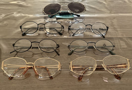 Vintage Eyeglasses Sunglasses Lot YSL Dior Mix Lunettes Specs Metal Collection - £219.81 GBP