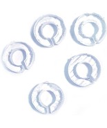 Fusible Glass Bails for Hanging Art COE 96 Clear Glass (100) - $2,320.67 MXN
