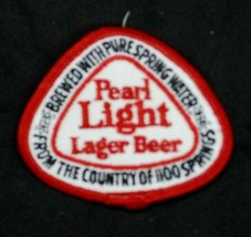 Pearl Light Fine Lager Beer Sew-on Embroidered Patch - $6.34