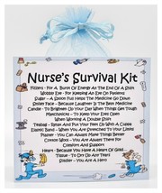 Nurse&#39;s Survival Kit - Fun, Novelty Gift &amp; Greetings Card Alternative / Thanks - £6.48 GBP