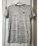 Men’s Grey White Hollister Size XS Longline Tee - $11.95