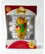Disney Winnie Pooh Lighted Ornament Mint in Box Battery Operated 2012 - £6.23 GBP