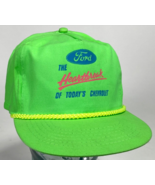 Ford Hat - The Heartbreak Of Today&#39;s Chevrolet - Vtg Rope Bill SnapBack ... - $51.61 CAD
