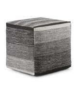 Naya Cube Pouf - Patterned Grey Melange Ottoman Seat - $2,300.45 MXN Naya Cube Pouf - Patterned Grey Melange Ottoman Seat - $2,300.45 MXN