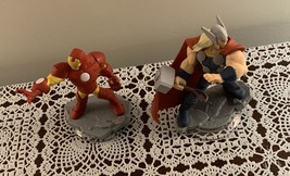 Disney Infinity 2.0 Marvel Action Figures Iron Man Thor  3 Inch Character Game - £10.27 GBP