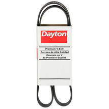 Dayton 3X655 460J6 Micro Ribbed V-Belt, 46" Outside Length, 9/16" Top Width, 6 - $29.99