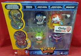 Hasbro Yo-Kai Watch Figures Game Stop Exclusive Set of 4 NEW - £15.63 GBP