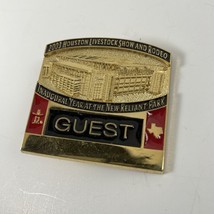 Houston Livestock Show And Rodeo Pin 2003 Guest Reliant Park Inaugural Year - £29.35 GBP