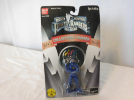Bandai Mighty Morphin Power Rangers Movie Edition Figures #2448 Sealed Blue - £8.58 GBP