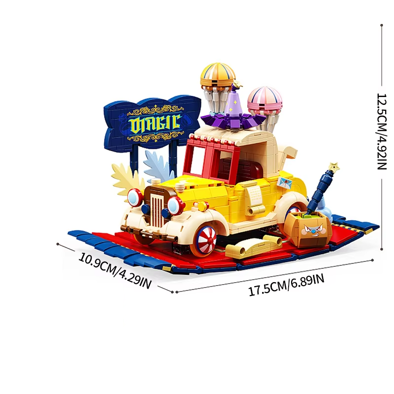 847PCS City Creative Car Building Blocks Diy Cute Vehicle Assembly Brick... - $22.99