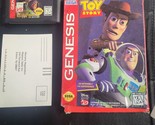 Sega Genesis - Disney&#39;s Toy Story / NO MANUAL Video Game &amp; Original Box - £9.38 GBP