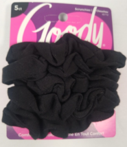 Goody Ouchless Scrunchie Black 5 Ct ea.  #16772 - £5.46 GBP