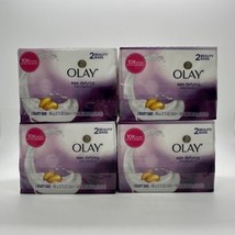 (4) Olay Age Defying Vitamin E Soap Beauty Bars 3.75 Oz 2 Pack Original Formula - £29.87 GBP
