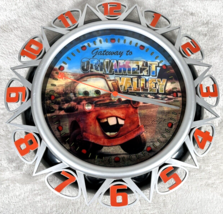 Disney Pixar Cars Lightning McQueen Wall Clock 11" Tire Design Kids Room... - $14.80