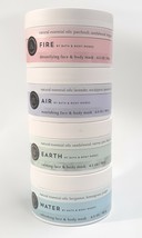 (4) Bath &amp; Body Works Aromatherapy Set - Fire-Air-Earth-Water Face &amp; Body Masks - £32.81 GBP