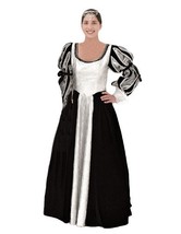 Tabi&#39;s Characters Deluxe Plus Size Medieval Queen Theatrical Quality Costume, Bl - £326.54 GBP+