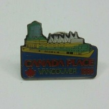 Canada Place Vancouver 1986 Lapel Pin Pinback Button - £5.08 GBP