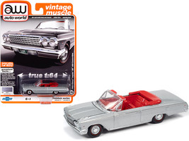 1962 Chevrolet Impala SS 409 Convertible Satin Silver Metallic with Red Interior - £14.13 GBP