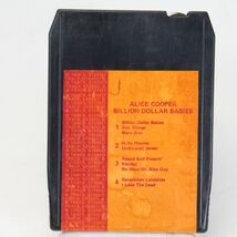 Alice Cooper Billion Dollar Babies 8 Track Tape - $9.79