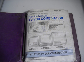 phillips service manual 5809 tv vcr combination - $1.97