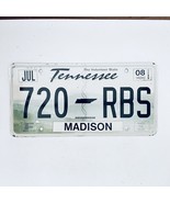 2008 United States Tennessee Madison County Passenger License Plate 720 RBS - €12,79 EUR