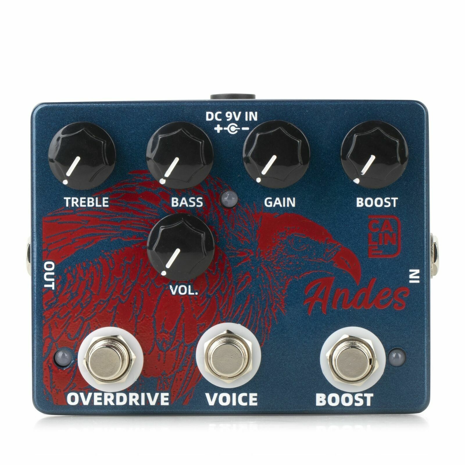 CALINE DCP-11 ANDES Compressor + Pure Sky Overdrive 2-in-1 Pedal - $63.80