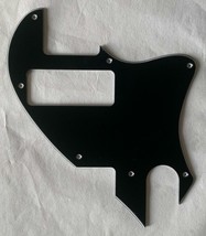 Electric Guitar Pickguard for Telecaster F Hole Convertion P90,3 Ply Black - £11.75 GBP