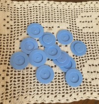 12 Blue Baby Bottle Replacement Sealing Disc Stoppers For Standard Neck ... - $4.95