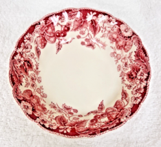 Vintage Strawberry Fair Johnson Brothers Fruit/Dessert Sauce Bowl 5" Gre... - $9.90