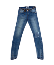 ONE TEASPOON X One Womens Jeans Loonies Relaxed Fit Washed Blue Size 26W 18240A - £39.13 GBP