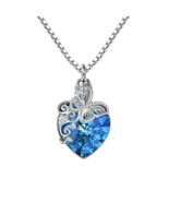 Heart Necklace urn  for Human Ashes - $5.00