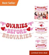 Happy Galentine's Day Banner – Stain Resistant Ovaries Before Brovaries ... - $39.55
