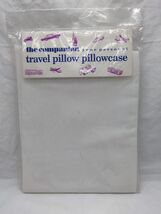 Vintage The Companion Your Personal Travel Pillow Case Travel Sham White - $19.41 CAD