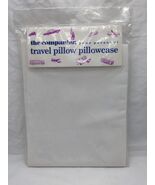 Vintage The Companion Your Personal Travel Pillow Case Travel Sham White - $19.41 CAD