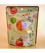 Meito Japanese Melting Fruit Tea Mix Apple &amp; Peach 40g ( (5 serves) - On... - $12.82