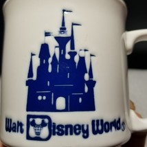 Walt Disney World Ceramic Coffee Mug Cinderella&#39;s Castle VTG Japan - £9.57 GBP