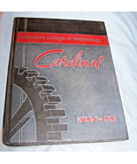 Unsigned 1954-55 Cardinal Yearbook-Lamar College of Technology-Beaumont, TX - $34.30 CAD