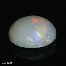 Ethiopian Welo Solid Opal Natural Untreated 15 x 12 mm Oval Gemstone 7.03 carat - £118.77 GBP