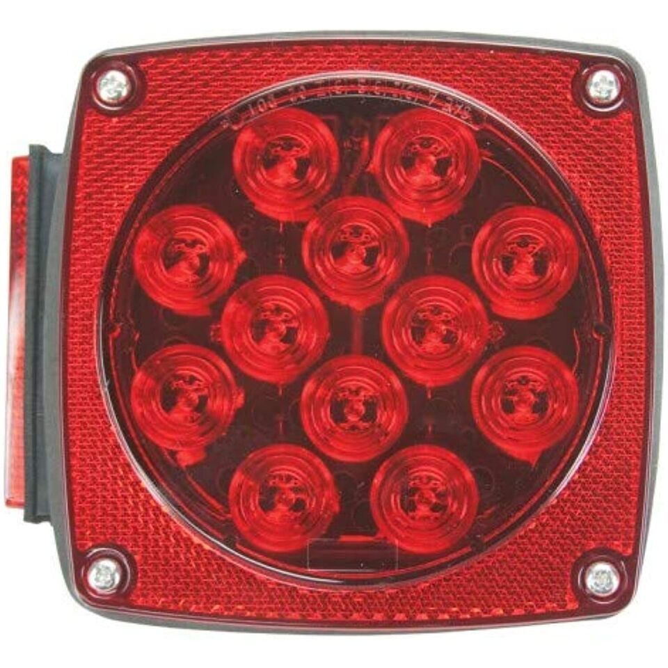 Uriah Products UL840001 4-1/2&quot; Square Red LED Signal Light (Under 80&quot; wi... - $33.96
