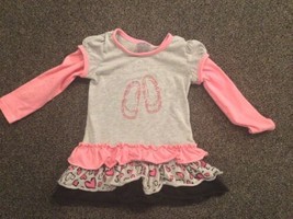 Knit Works Ballet Slippers Dress, Size 4T - £6.10 GBP