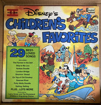 Disney’s Children’s Favorites Volume 2 LP 1979 Disneyland Larry Groce 29 Songs - £11.35 GBP