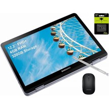 SAMSUNG Plus V2 2 in 1 12.2&quot; FHD Touchscreen Chromebook Laptop Student, ... - £436.25 GBP