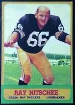 1963 Topps #96 Ray Nitschke Reprint - MINT - Green Bay Packers - £1.55 GBP